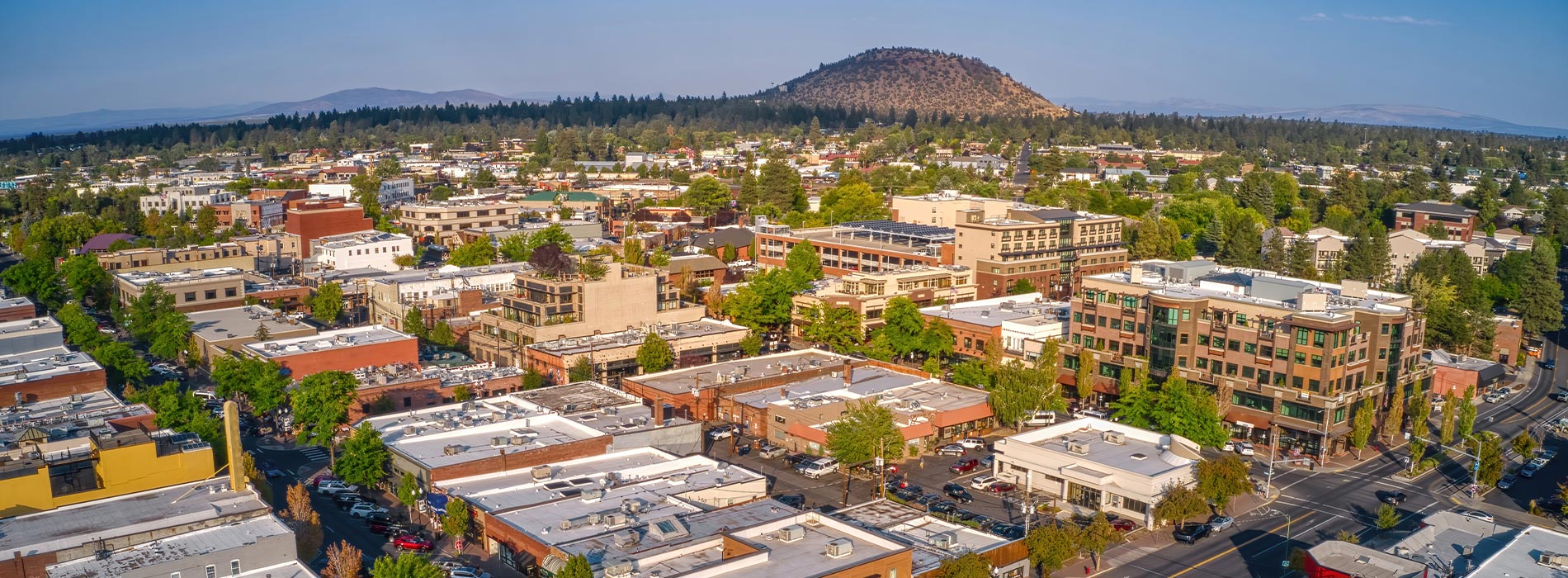 Bend skyline overview