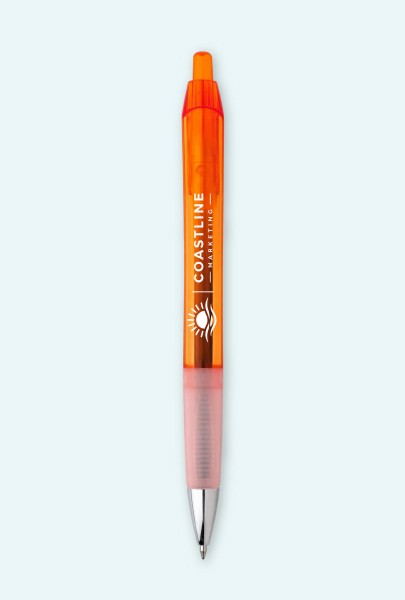 Custom imprinted Gel Pen for Bend, OR with a local business logo
